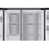 Lodówka SAMSUNG RS70F65KETEO AI Side by Side No Frost 178.4cm Stal szczotkowana Podajnik wody Kostkarka Funkcje Dystrybutor wody, Sterowanie smartfonem, Szybkie chłodzenie, Szybkie zamrażanie
