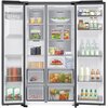 Lodówka SAMSUNG RS70F65KETEO AI Side by Side No Frost 178.4cm Stal szczotkowana Podajnik wody Kostkarka Pojemność [l] 420 chłodziarka + 220 zamrażarka