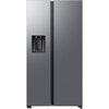 Lodówka SAMSUNG RS70F65KETEO AI Side by Side No Frost 178.4cm Stal szczotkowana Podajnik wody Kostkarka Bezszronowa (No Frost) Pełny No Frost