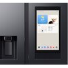 Lodówka SAMSUNG RS90F66BEFEO Side by Side AI No frost 178.4cm Grafitowa stal Podajnik wody Kostkarka Zmiana kierunku otwierania drzwi Nie