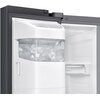 Lodówka SAMSUNG RS80F66KBFEO AI Side by Side No Frost 178.4cm Grafitowa stal Podajnik wody Kostkarka Kolor producenta Grafitowa stal