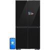 Lodówka SAMSUNG RM90F67CECEO AI Side by Side No Frost 185.3cm Grafitowe szkło Home Kamera
