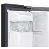 Lodówka SAMSUNG AI RS80F64JEBEO Side by Side No Frost 178.6cm Kostkarka Dystrybutor wody Czarne szkło Kolor / wykończenie boków Czarny