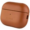 Etui na słuchawki FIXED Podsleather do APPLE AirPods Pro 3 Brązowy Kolor Brązowy