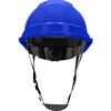 Kask ochronny LAHTI PRO L1041001 Niebieski Materiał Tworzywo ABS