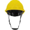 Kask ochronny LAHTI PRO L1041002 Żółty Materiał Tworzywo ABS