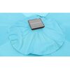 Parasol ogrodowy SASKA GARDEN 1065038 z oświetleniem LED 270 cm Turkusowy Kolor Turkusowy