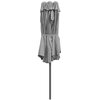 Parasol ogrodowy SASKA GARDEN 1065076 Szary Gwarancja 24 miesiące