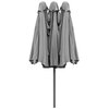 Parasol ogrodowy SASKA GARDEN 1065076 Szary Nazwa VICTORIA-SPORT W.DUDZIC SPÓŁKA KOMANDYTOWA