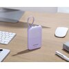 Powerbank CANYON OnPower 101 CNS-CPB101PU 10000 mAh 22.5W Fioletowy Liczba portów USB 1
