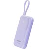 Powerbank CANYON OnPower 101 CNS-CPB101PU 10000 mAh 22.5W Fioletowy Prąd wyjściowy [A] 3