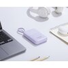 Powerbank CANYON OnPower 101 CNS-CPB101PU 10000 mAh 22.5W Fioletowy Diody LED Nie