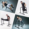 Poręcze do pompek GORILLA SPORTS 100829-00001-0001 (2 szt.) Materiał Stal