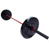 Gryf olimpijski GORILLA SPORTS 6150 Czerwony (220 cm) Waga [kg] 20