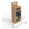 Kartonowe opakowanie z napisem "BROWIN" zawiera 15 sztuk haków do wędzenia, z informacjami: "Haki do wędzenia, Smoking Hooks, Räucherhaken", "Ø 3 mm", "150 mm", "INOX", oraz logo "dragON". Obok opakowania leży metalowy hak.