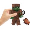 Figurka MATTEL Minecraft Diamentowy Poziom Zombie HTM05 Zawartość zestawu Łopata