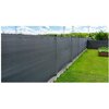 Siatka SASKA GARDEN 110G/M2 1.5 x 10 m Ciemnoszary Kształt Płaski