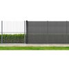 Siatka SASKA GARDEN 1.5 x 50 m Ciemnoszary Załączone wyposażenie 500 x opaska zaciskowa