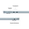 Laptop APPLE MacBook Air 2025 15.3" Retina M4 16GB RAM 512GB SSD macOS Błękitny Rodzaj laptopa Notebook