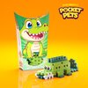 Klocki elastyczne MARIOINEX Mini Waffle Pocket Pets Krokodyl 906910 Rodzaj Klocki konstrukcyjne