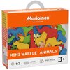 Klocki elastyczne MARIOINEX Mini Waffle Animals 907429