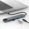 Hub ARAREE AM81 8w1 USB Typu C Czarny Dodatkowe informacje Funkcja Power Delivery