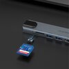 Hub ARAREE AM81 8w1 USB Typu C Czarny Liczba portów ładujących [szt.] 1