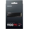 Dysk SAMSUNG 9100 Pro 2TB SSD (z radiatorem) Kolor Czarny