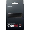 Dysk SAMSUNG 9100 Pro 4TB SSD (z radiatorem) Kolor Czarny