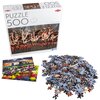 Puzzle TACTIC Lovers Większe flamingi 59215 (500 elementów) Seria Lovers