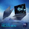 Laptop PREDATOR Helios 18 AI PH18-73-97RM 18" IPS 250Hz Ultra 9-275HX 192GB RAM 1TB SSD GeForce RTX5080 DLSS 4 Windows 11 Professional, Funkcje AI Maksymalna obsługiwana ilość pamięci RAM 192 GB