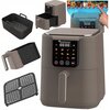 Air Fryer Frytkownica beztłuszczowa TURBOTRONIC TT-AF250 Beżowy Funkcje dodatkowe Nienagrzewające się uchwyty