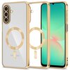 Etui TECH-PROTECT MagFlex MagSafe do Samsung Galaxy A26 5G Przezroczysto-złoty