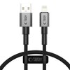 Kabel USB-A - Lightning TECH-PROTECT UltraBoost DNA 12W 0.25 m Szary