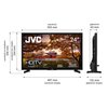 Telewizor JVC LT-24VH4400 24" LED Smart TV Nie