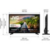 Telewizor JVC LT-24VAHM330 24" LED Android Mobile TV Smart TV Tak