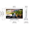 Telewizor JVC LT-24VAHM33W 24" LED Android Mobile TV Smart TV Tak