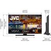 Telewizor JVC LT-40VQF550D 40" QLED VIDAA Smart TV Tak