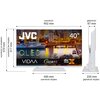 Telewizor JVC LT-40VQF55DW 40" QLED VIDAA Smart TV Tak