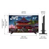 Telewizor JVC LT-43VD3500 43" LED UHD VIDAA TV Dolby Vision HDMI 2.1 Smart TV Tak