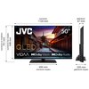 Telewizor JVC LT-50VDQ3500 50" QLED UHD VIDAA TV Dolby Vision HDMI 2.1 Android TV Nie