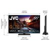 Telewizor JVC LT-55VDQ3500 55" QLED UHD VIDAA TV Dolby Vision HDMI 2.1 Smart TV Tak