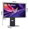 Monitor LG UltraGear 27G850A-B 27" 3840x2160px IPS 240Hz 1 ms [GTG] Częstotliwość odświeżania obrazu [Hz] 240 (4K)