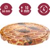 Zakrętka BROWIN 136353 Miód 6.6 cm (10 sztuk) Liczba sztuk w opakowaniu 10