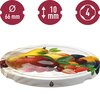 Zakrętka BROWIN 136445 Owoce 6.6 cm (10 sztuk) Liczba sztuk w opakowaniu 10