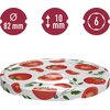 Zakrętka BROWIN 136579 Pomidory 8.2 cm (10 sztuk) Liczba sztuk w opakowaniu 10