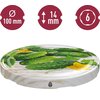 Zakrętka BROWIN 136813 Ogórki 10 cm (10 sztuk) Typ zamknięcia Zakrętki na gwint