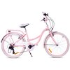 Rower młodzieżowy SUN BABY Flower Bike 24 cale dla dziewczynki Różowy Rama Stalowa, 14.8"