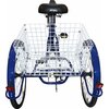 Rower trójkołowy ENERO 1060958 24 cale Granatowy Przerzutka tylna marka Shimano