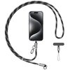 Smycz do telefonu z kablem do ładowania USB-C - Lightning USAMS SJ746 30W 1.2 m Czarny